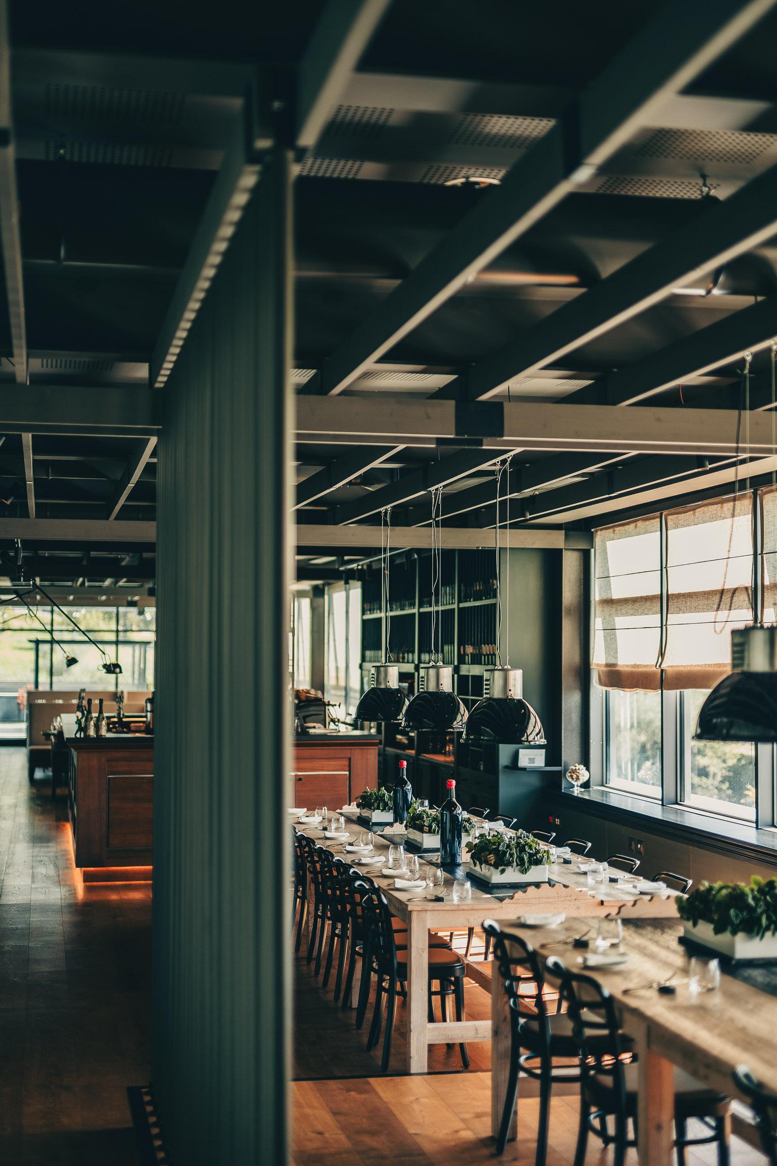 Business lunch at San Gregorio Restaurant